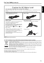 Preview for 3 page of Panasonic BT-LH1700WE Operating Instructions Manual