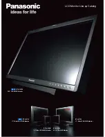 Panasonic BT-LH1710 - Professional - LCD Production Monitor Brochure & Specs предпросмотр