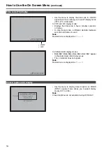 Предварительный просмотр 14 страницы Panasonic BT-LH1710 - Professional - LCD Production Monitor Operating Instructions Manual