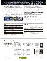 Предварительный просмотр 2 страницы Panasonic BT-LH1760 Brochure & Specs