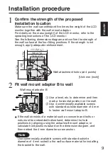 Предварительный просмотр 9 страницы Panasonic BT-LH1760 Installation Instructions Manual