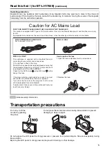 Preview for 5 page of Panasonic BT-LH1760W Operating Instructions Manual