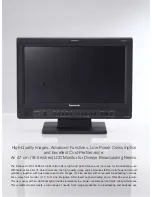 Предварительный просмотр 2 страницы Panasonic BT-LH1850 Brochure