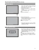 Preview for 4 page of Panasonic BT-LH2550 Menu Information