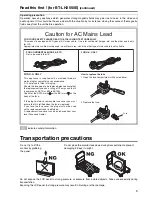 Preview for 5 page of Panasonic BT-LH2550 Operating Instructions Manual