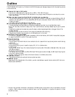 Preview for 8 page of Panasonic BT-LH2550 Operating Instructions Manual