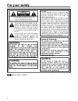 Preview for 2 page of Panasonic BT-LH900 Operating Instructions Manual