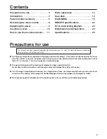 Предварительный просмотр 3 страницы Panasonic BT-LH900E Operating Instructions Manual