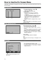 Preview for 2 page of Panasonic BT-LT1700 Menu Information