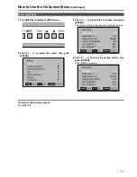 Preview for 3 page of Panasonic BT-LT1700 Menu Information