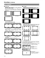 Preview for 8 page of Panasonic BT-LT2600 Menu Information