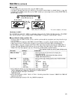 Preview for 15 page of Panasonic BT-LT2600 Menu Information