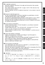 Preview for 3 page of Panasonic BT-WMA26G Installation Instructions Manual