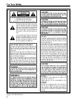 Предварительный просмотр 2 страницы Panasonic BTLH1500 - LCD HD MONITOR Operating Instructions Manual