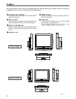 Предварительный просмотр 4 страницы Panasonic BTLH1500 - LCD HD MONITOR Operating Instructions Manual