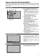 Предварительный просмотр 15 страницы Panasonic BTLH2550E - LCD VIDEO MONITOR Operating Instructions Manual