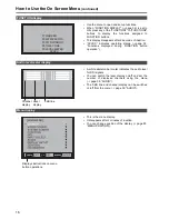 Предварительный просмотр 16 страницы Panasonic BTLH2550E - LCD VIDEO MONITOR Operating Instructions Manual