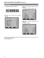 Предварительный просмотр 18 страницы Panasonic BTLH2550E - LCD VIDEO MONITOR Operating Instructions Manual