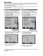 Предварительный просмотр 20 страницы Panasonic BTLH2550E - LCD VIDEO MONITOR Operating Instructions Manual