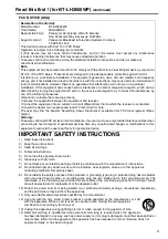 Предварительный просмотр 3 страницы Panasonic BTLH2600W - 26" HD MONITOR Operating Instructions Manual