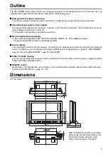 Предварительный просмотр 7 страницы Panasonic BTLH2600W - 26" HD MONITOR Operating Instructions Manual