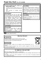 Предварительный просмотр 3 страницы Panasonic BTLH80W - 7.9" MONITOR Operating Instructions Manual