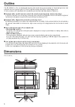 Предварительный просмотр 6 страницы Panasonic BTLH80W - 7.9" MONITOR Operating Instructions Manual