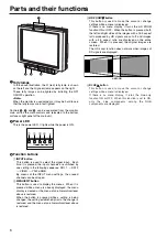 Предварительный просмотр 6 страницы Panasonic BTLH900A - HD MONITOR Operating Instructions Manual