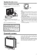 Предварительный просмотр 11 страницы Panasonic BTLH900A - HD MONITOR Operating Instructions Manual