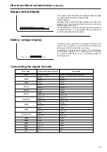 Предварительный просмотр 13 страницы Panasonic BTLH900A - HD MONITOR Operating Instructions Manual