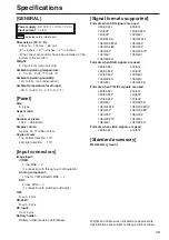 Предварительный просмотр 29 страницы Panasonic BTLH900A - HD MONITOR Operating Instructions Manual