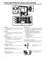 Предварительный просмотр 6 страницы Panasonic BTLS1400 - 14" LCD MONITOR Operating Instructions Manual