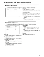 Предварительный просмотр 9 страницы Panasonic BTLS1400 - 14" LCD MONITOR Operating Instructions Manual