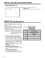 Предварительный просмотр 10 страницы Panasonic BTLS1400 - 14" LCD MONITOR Operating Instructions Manual