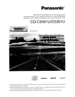 Предварительный просмотр 1 страницы Panasonic C5301U Operating Instructions Manual