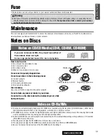 Предварительный просмотр 31 страницы Panasonic C5303U Operating Instructions Manual