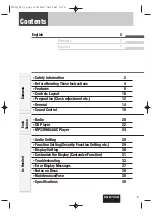 Предварительный просмотр 9 страницы Panasonic C700U - Radio / CD Operating Instructions Manual