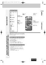 Предварительный просмотр 11 страницы Panasonic C700U - Radio / CD Operating Instructions Manual