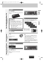 Предварительный просмотр 15 страницы Panasonic C700U - Radio / CD Operating Instructions Manual