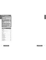 Preview for 2 page of Panasonic C8300W Operating Instructions