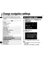 Preview for 24 page of Panasonic CA-LSR10U - Sirius Satellite Radio Receiver Operating Instructions Manual