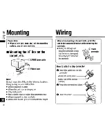 Preview for 30 page of Panasonic CA-LSR10U - Sirius Satellite Radio Receiver Operating Instructions Manual