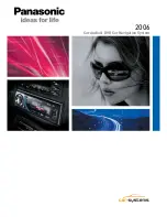 Preview for 1 page of Panasonic Car Audio & DVD Car Navigation System Brochure & Specs