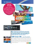 Preview for 6 page of Panasonic Car Audio & DVD Car Navigation System Brochure & Specs