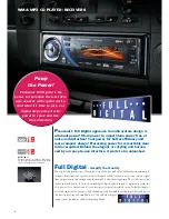 Preview for 10 page of Panasonic Car Audio & DVD Car Navigation System Brochure & Specs