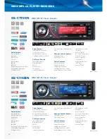 Предварительный просмотр 16 страницы Panasonic Car Audio & DVD Car Navigation System Brochure & Specs