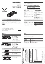 Preview for 2 page of Panasonic CARICAM AU-VSHL2G Operating Instructions