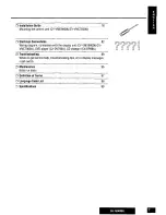 Preview for 7 page of Panasonic CATU9000U - AV CTRL AMP Operating Instructions Manual