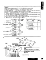 Preview for 83 page of Panasonic CATU9000U - AV CTRL AMP Operating Instructions Manual