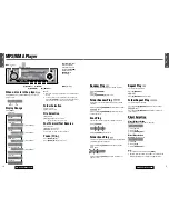 Предварительный просмотр 9 страницы Panasonic CCQ-C5401W Operating Instructions Manual